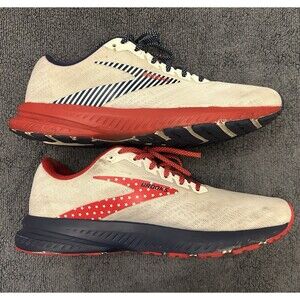 Brooks Launch 7 1203221B166 Red White Blue Running Run USA Women's Size 8